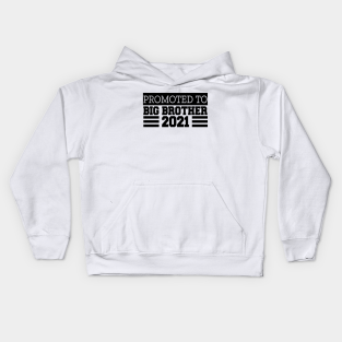 Big Brother Kids Hoodie - Promoted to big brother by LunaMay
